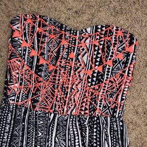 Strapless maxi dress!